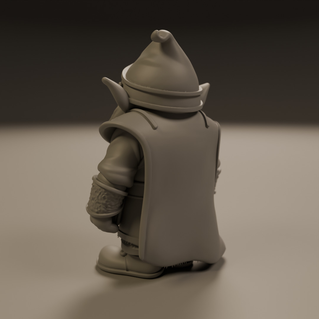 medieval dwarf 3D print model_15