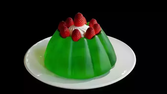 Strawberry Jelly cake