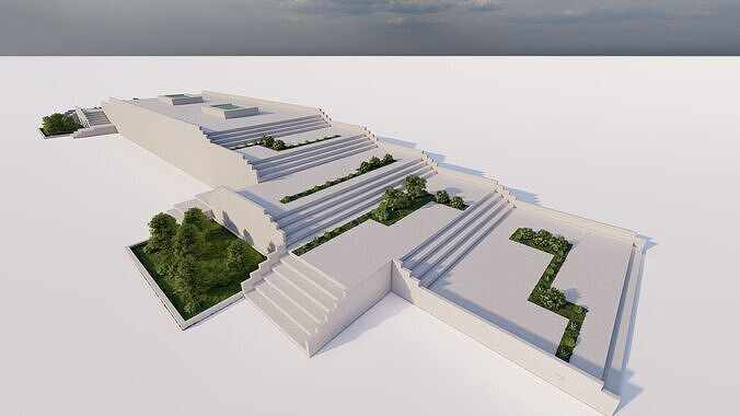 park-public park-Private Park Landscape Urban 3D model