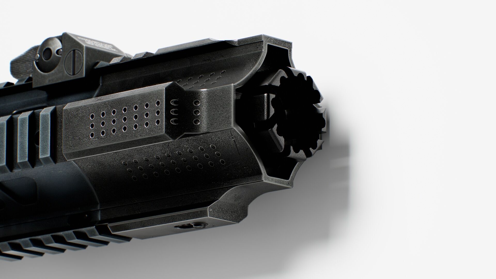 SAI GRY SBR 300 BLK Modular Rifle 3 in 1 Low-poly 3D model_33