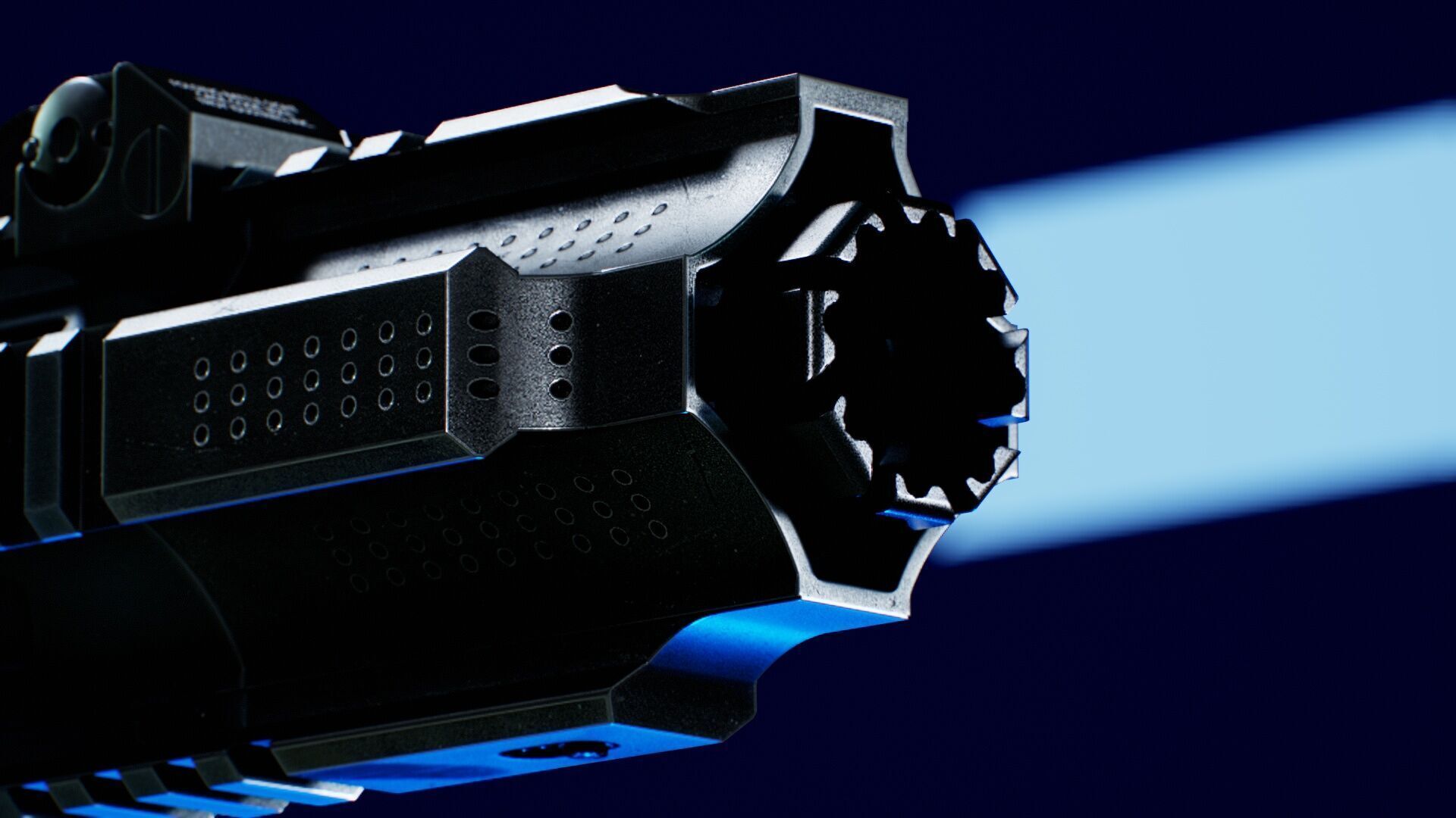 SAI GRY SBR 300 BLK Modular Rifle 3 in 1 Low-poly 3D model_16