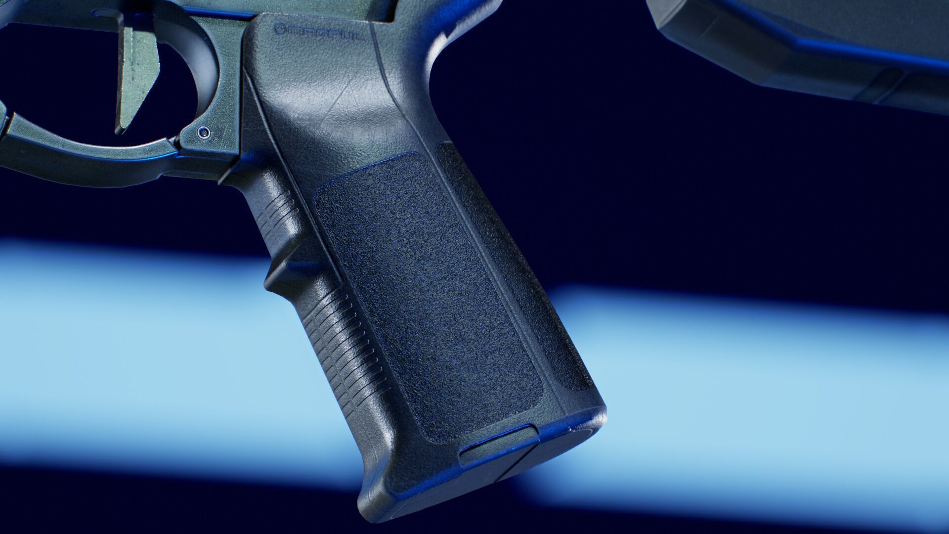 SAI GRY SBR 300 BLK Modular Rifle 3 in 1 Low-poly 3D model_22