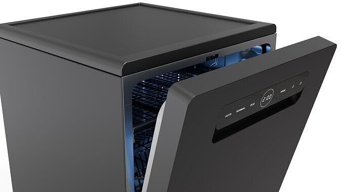 Tabletop Dishwasher Concept Low-poly 3D model