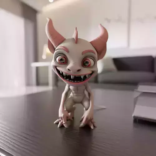 cartoon demon
