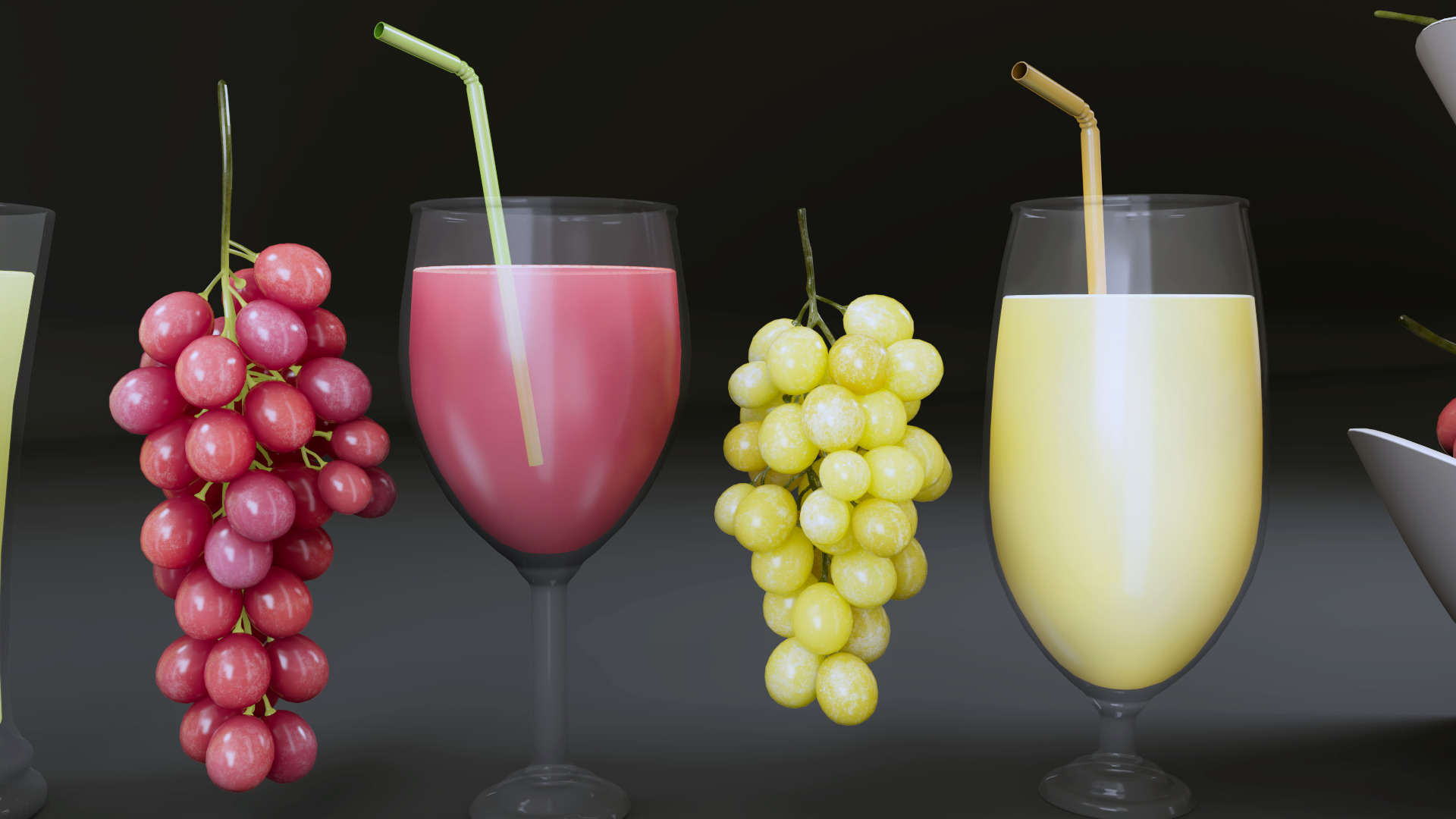Grape 3D model_8