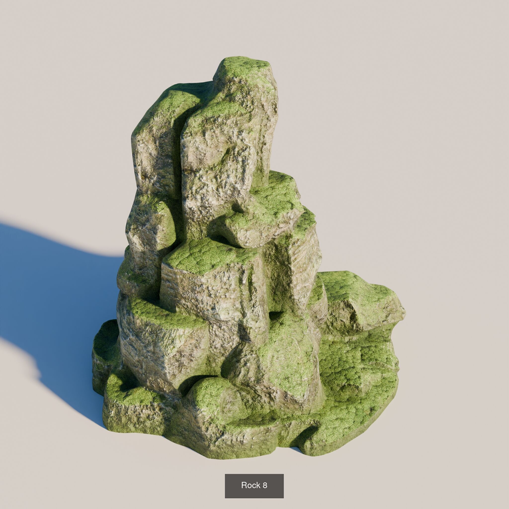 10 Mossy Rocks Collection _10
