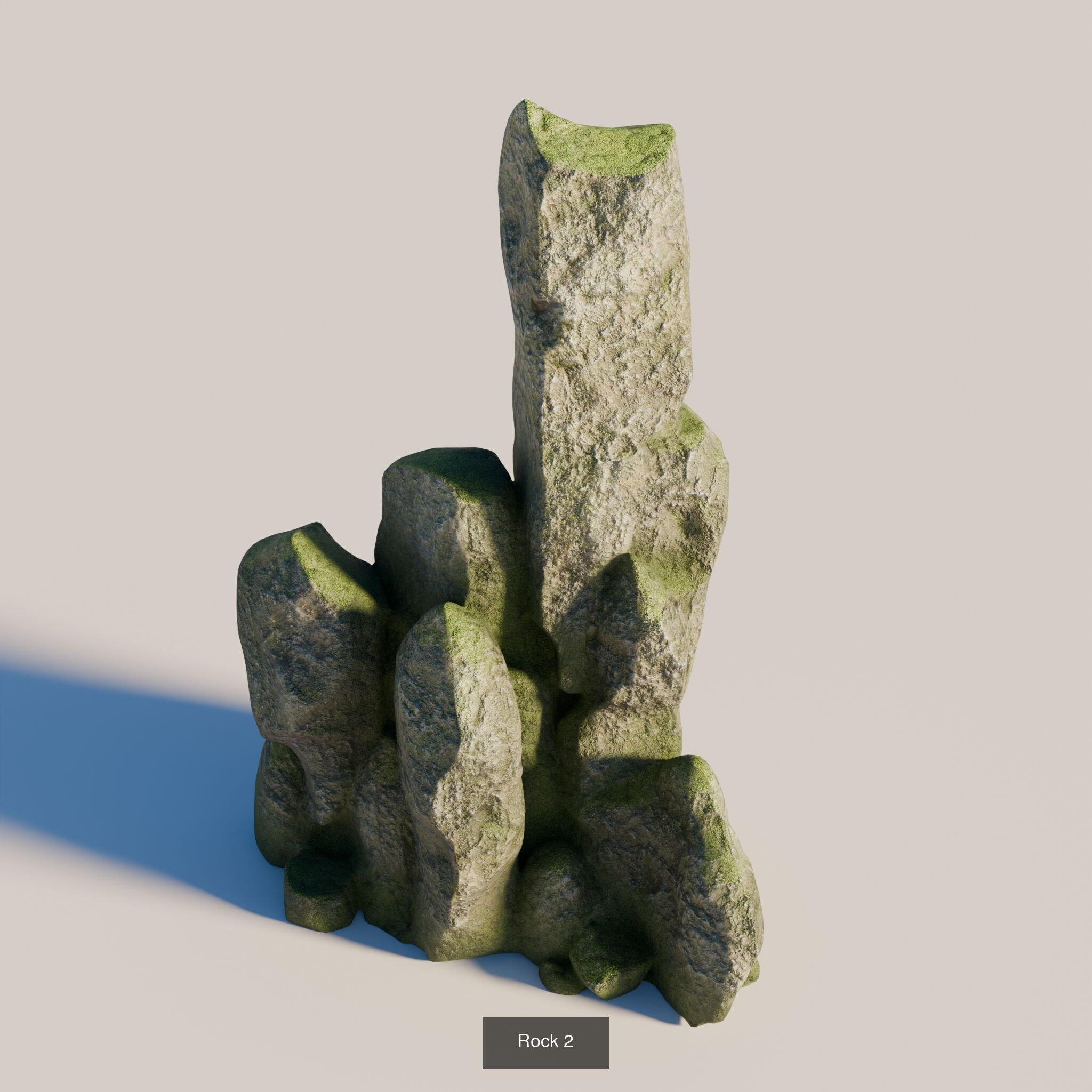 10 Mossy Rocks Collection _4