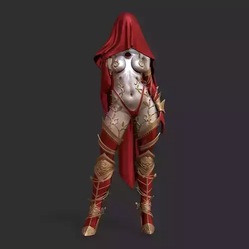 Roses 3D print model