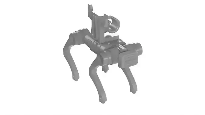 Lego Scanned Robot Dog