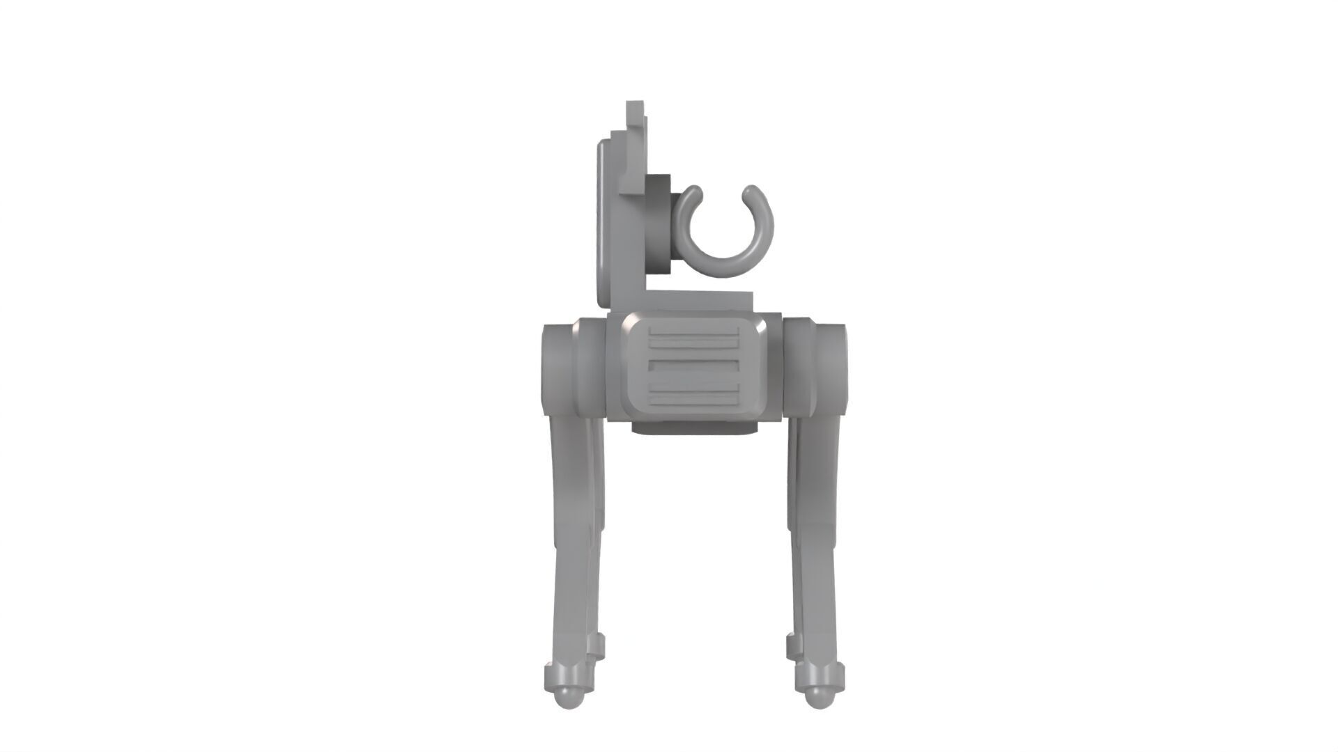 Lego Scanned Robot Dog 3D model_1