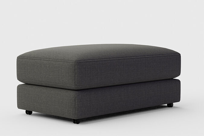 Haven Rolling Ottoman 3D model