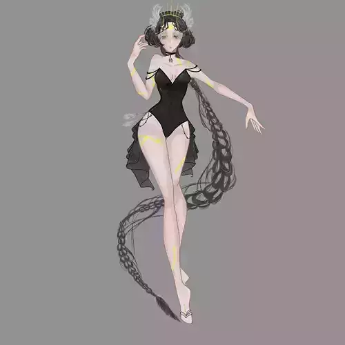 Ethereal Dancer - Fantasy Female 3D Character