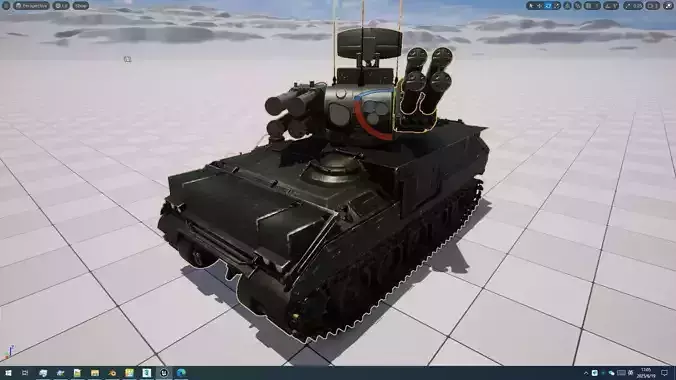 M-113 ADATS 3D model
