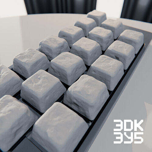 Keycap - Stone Set Free 3D print model