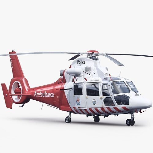 Eurocopter AS 365 N3 Air Ambulace 3D model