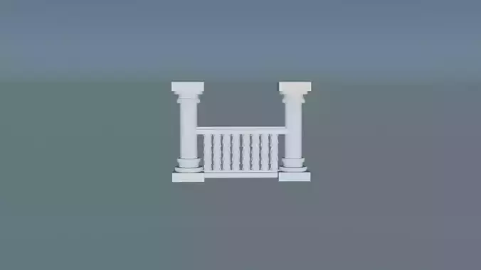 Concrete Baluster 3D print model
