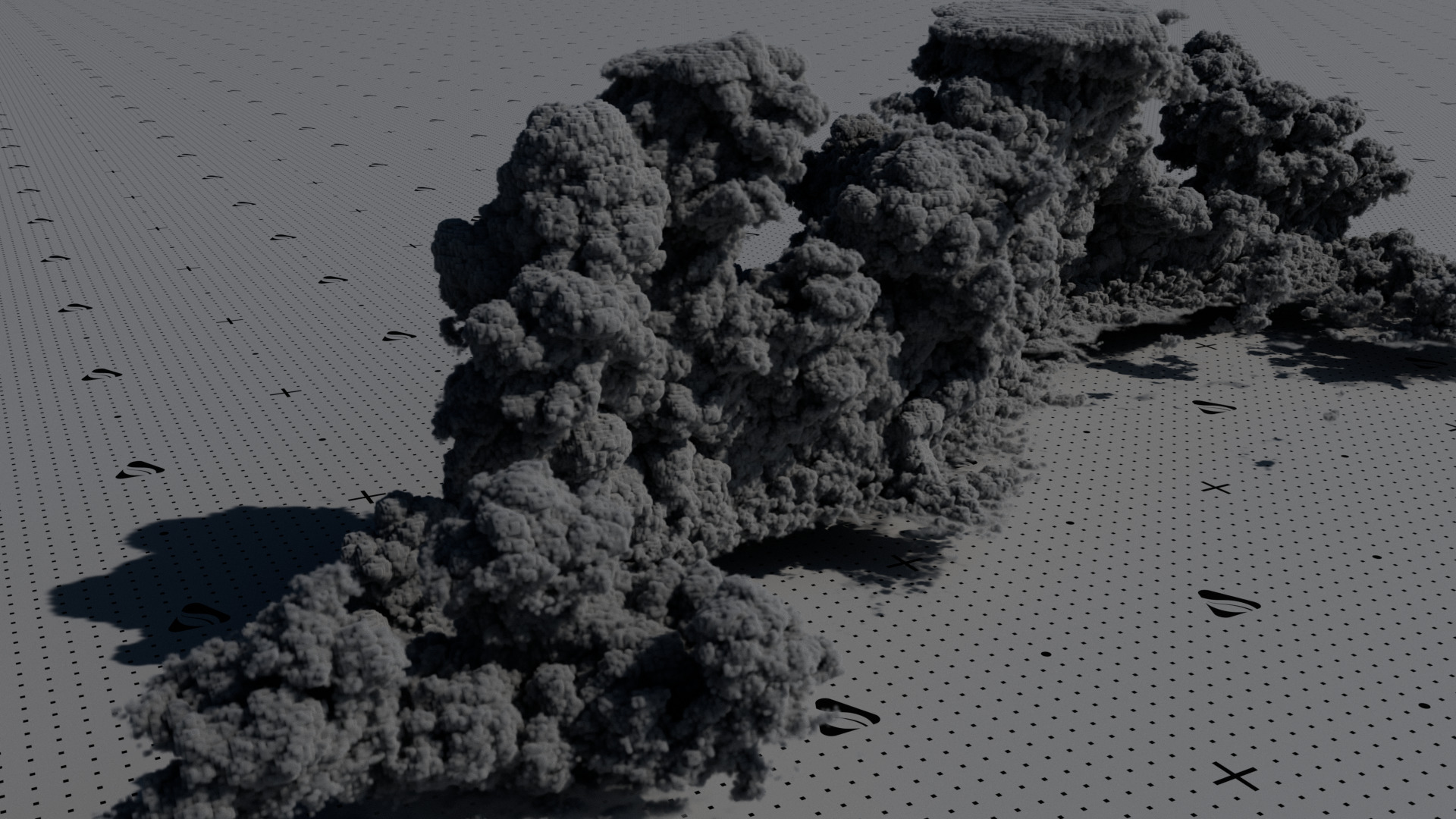 VDB Cumulonimbus Cloud Field 7 3D model_10