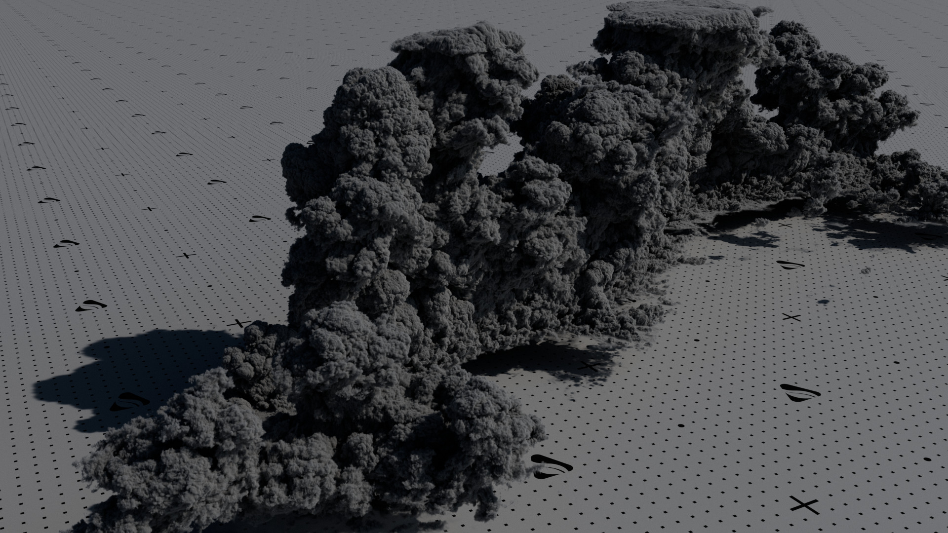 VDB Cumulonimbus Cloud Field 7 3D model_8