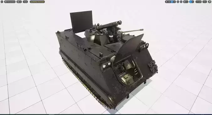 M-113 APC Carrier 3D model