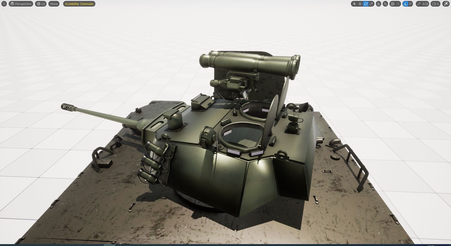 M-113 APC Carrier 3D model_14