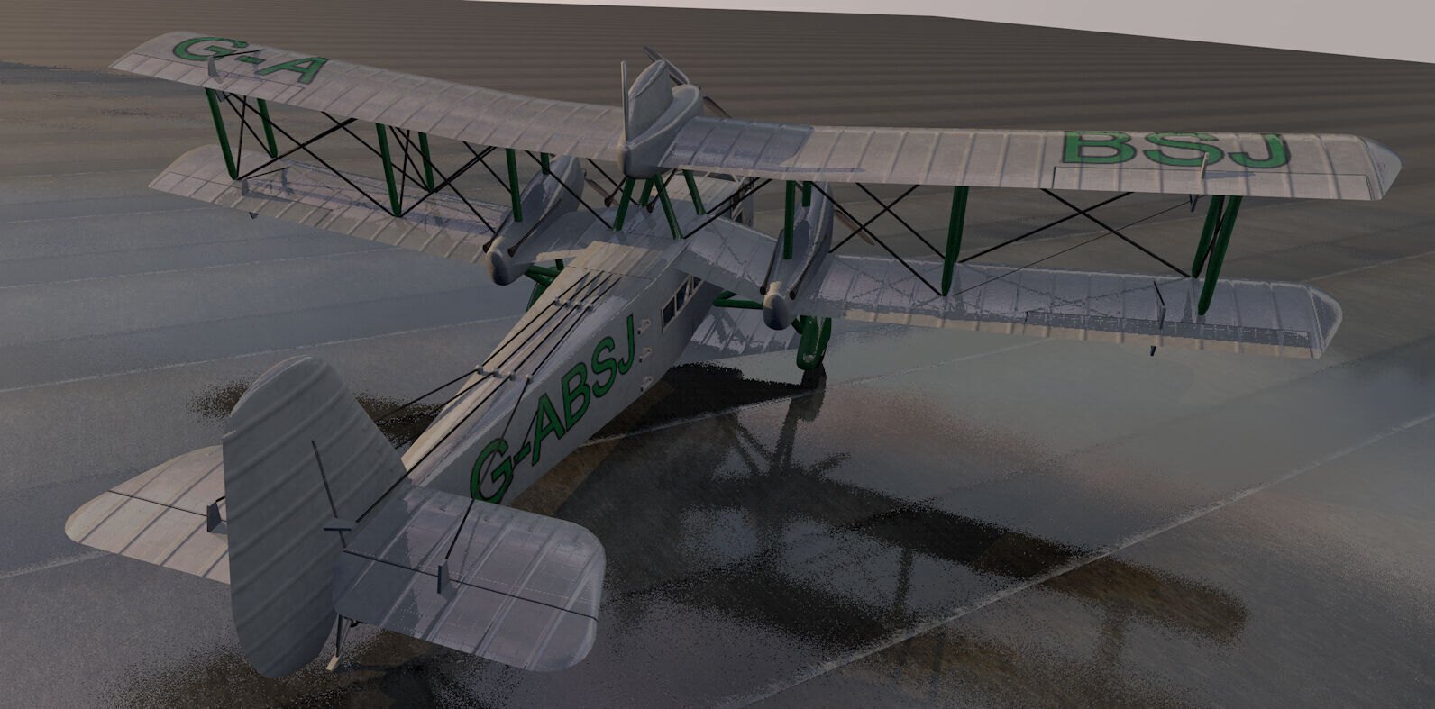 Airspeed AS4 Ferry 3D model_4