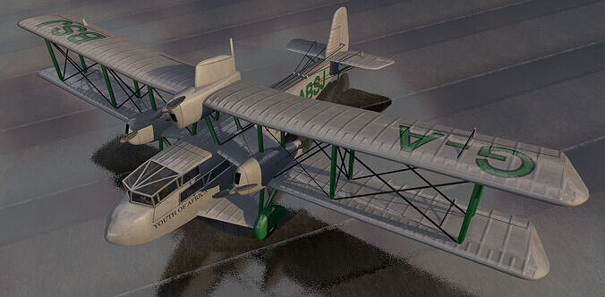 Airspeed AS4 Ferry 3D model