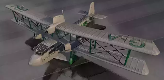 Airspeed AS4 Ferry 3D model