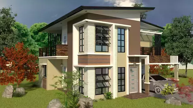 Two Storey Residential House