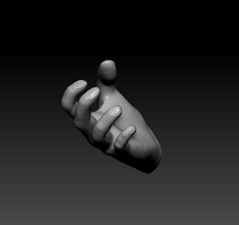 6 hands kit for action figures storm collectibles and macfarlane 3D print model_8