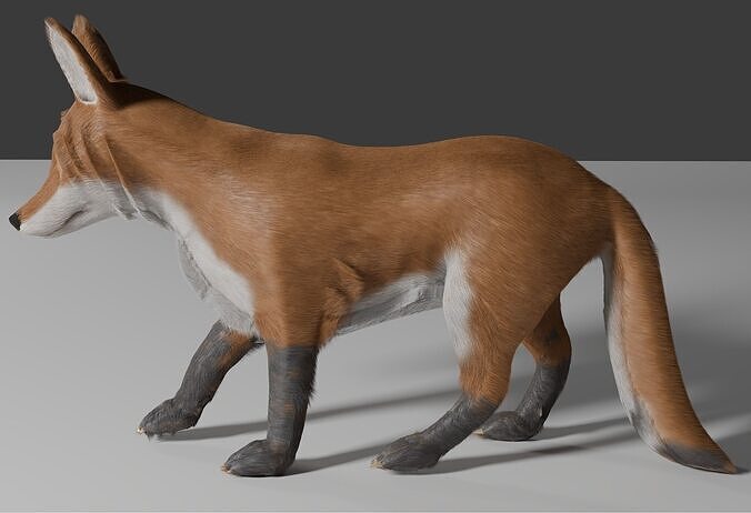 fax 3d Low-poly 3D model