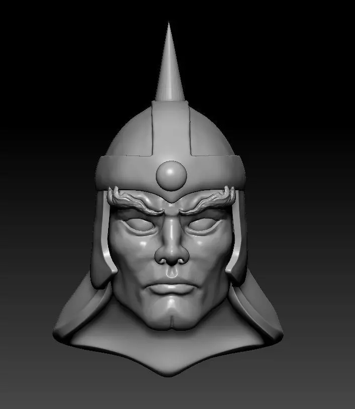 YONG JAGA Thundercats head action figure 3D print model_0