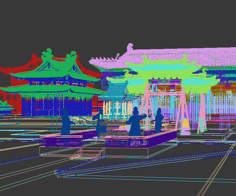 Ancient Chinese architecture 3D model_13