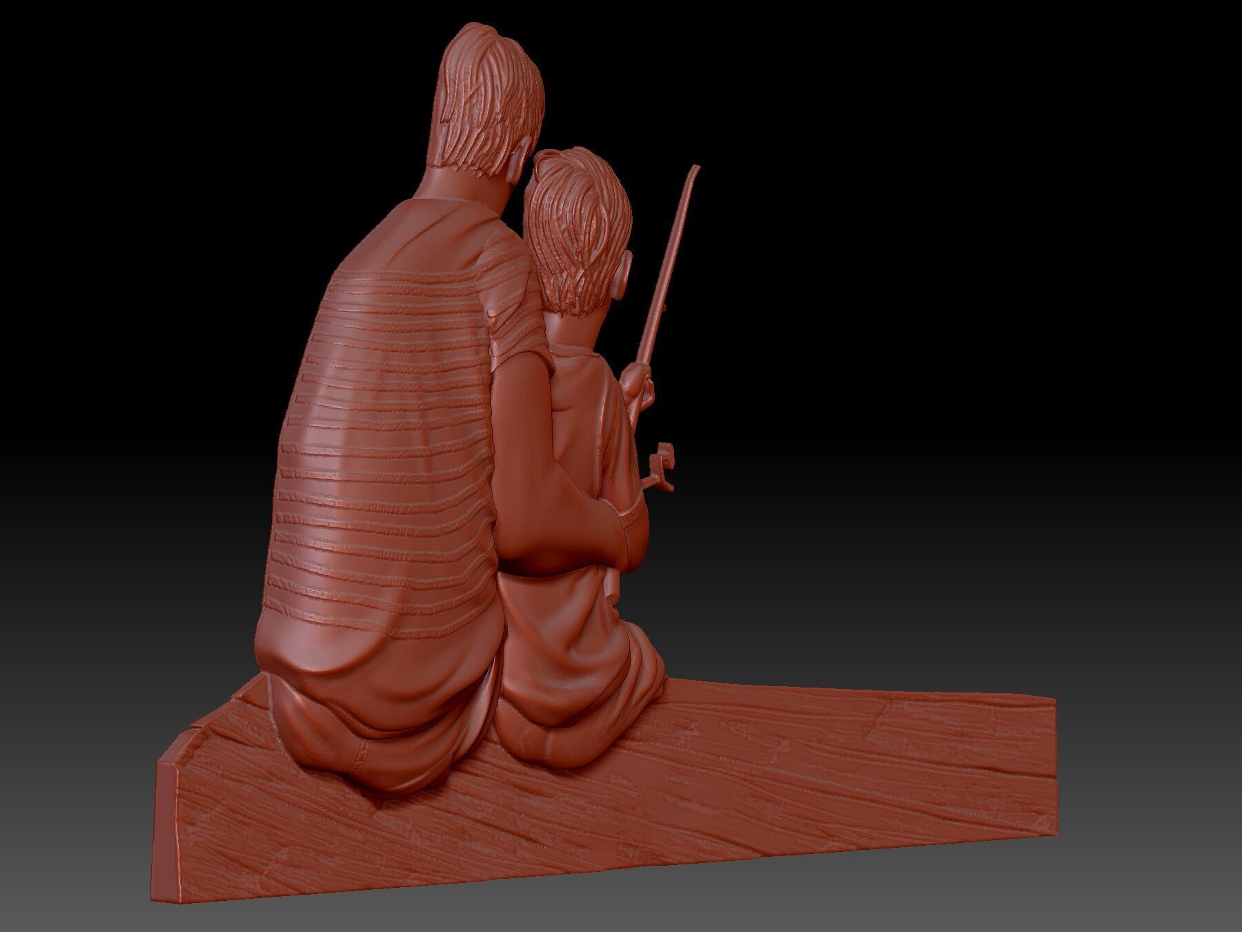 Fishing 3D print model_4