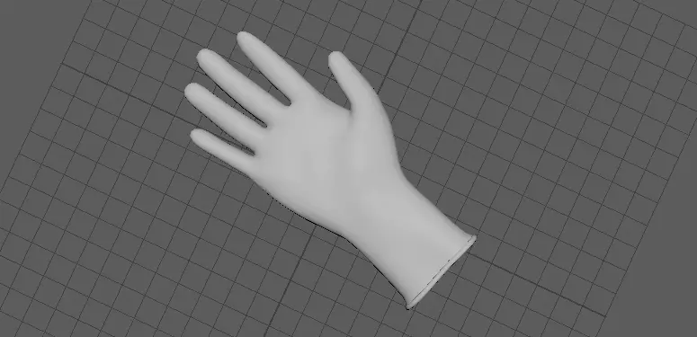 Free Gloves 3D Model  STL OBJ FBX Maya  GLB  Blender  Game-Ready Free low-poly 3D model_0
