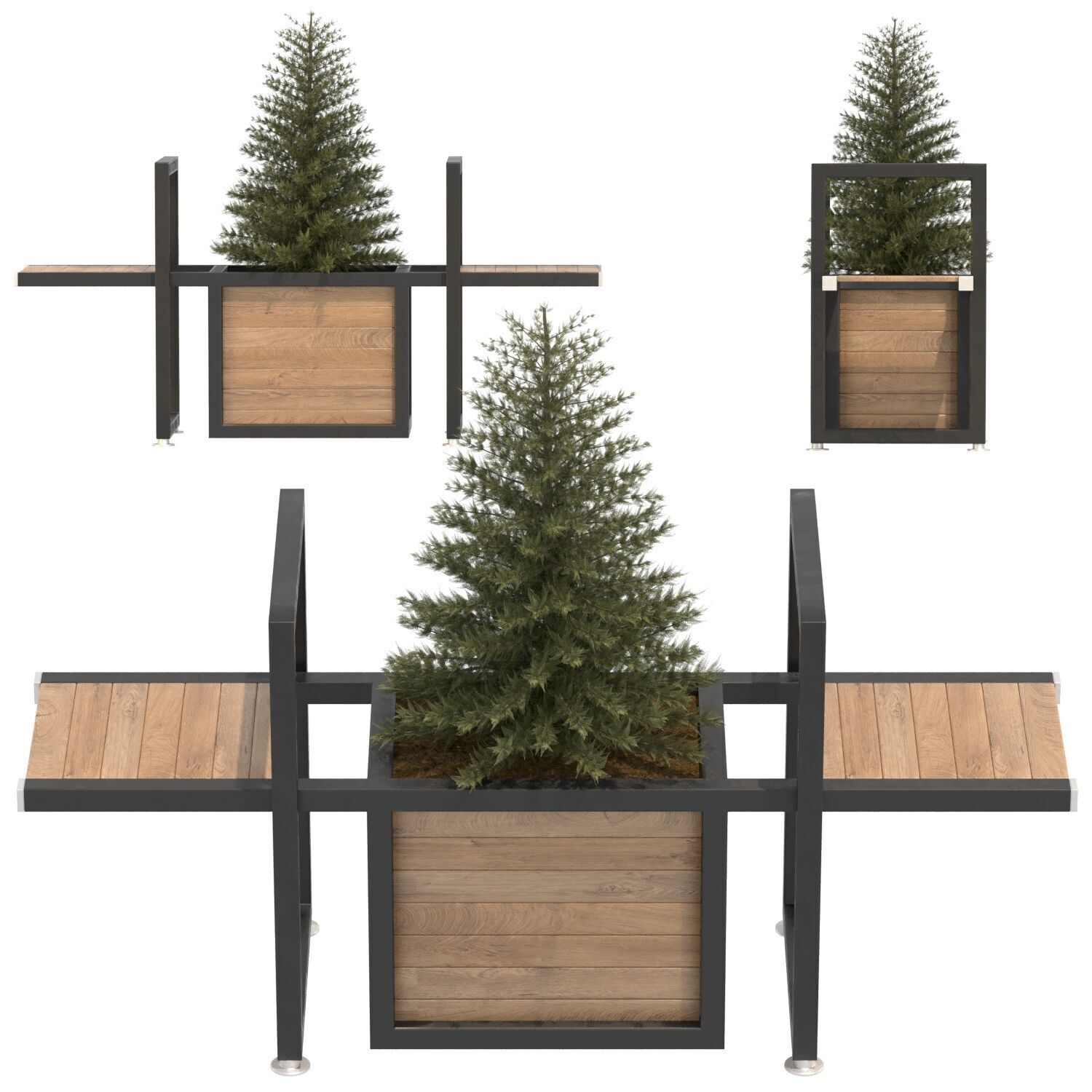 Urban Furniture 03 3D model_4