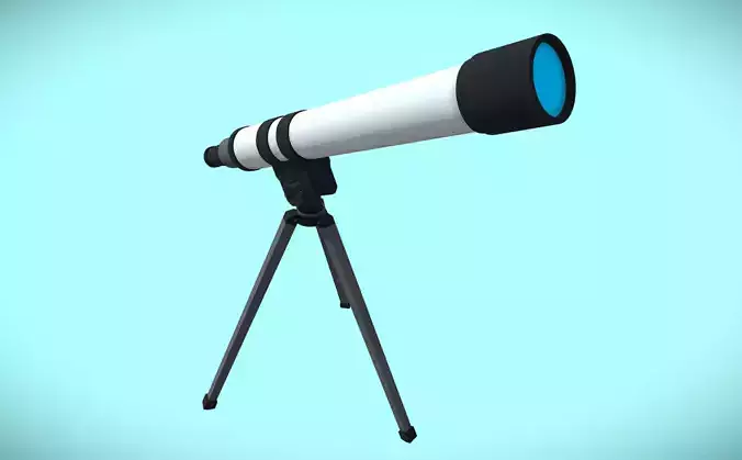 Telescope lowpoly