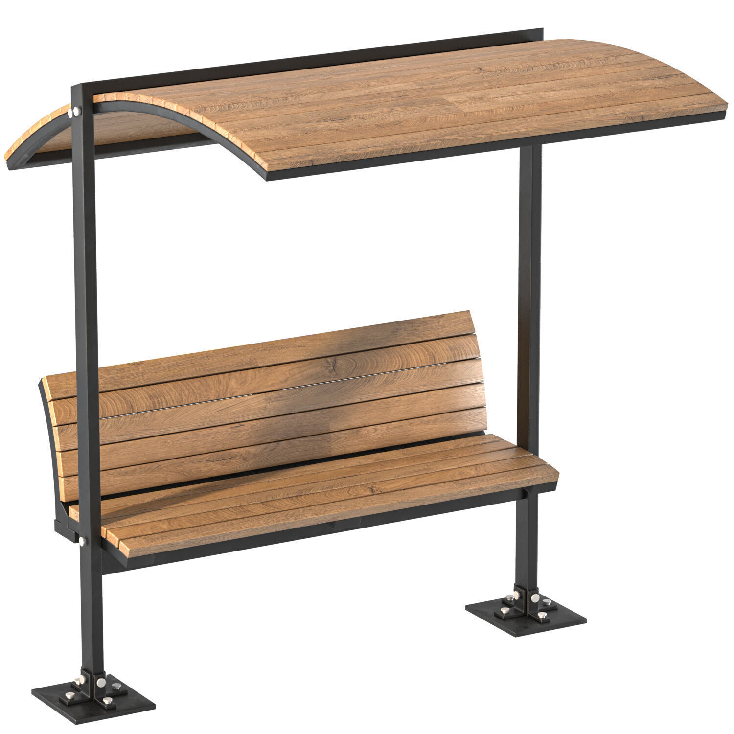 Urban Furniture 04 3D model_5