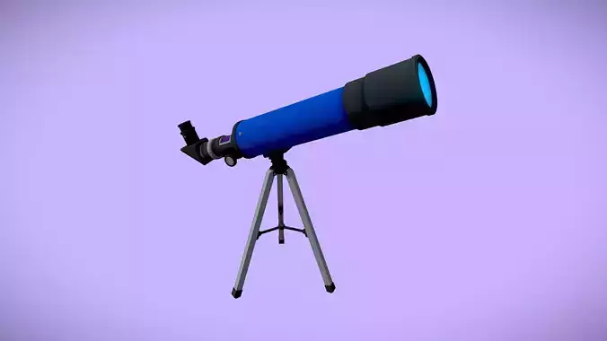 Telescope lowpoly