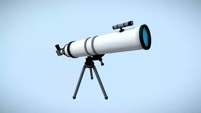 Telescope lowpoly