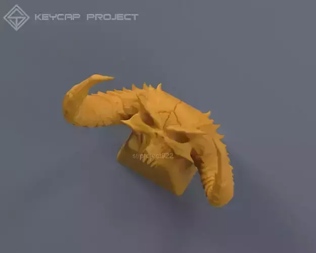 Diablo Keycap 3D print model