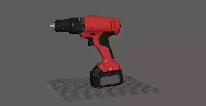 Drill  Free 3D Model  Game-Ready and Printable