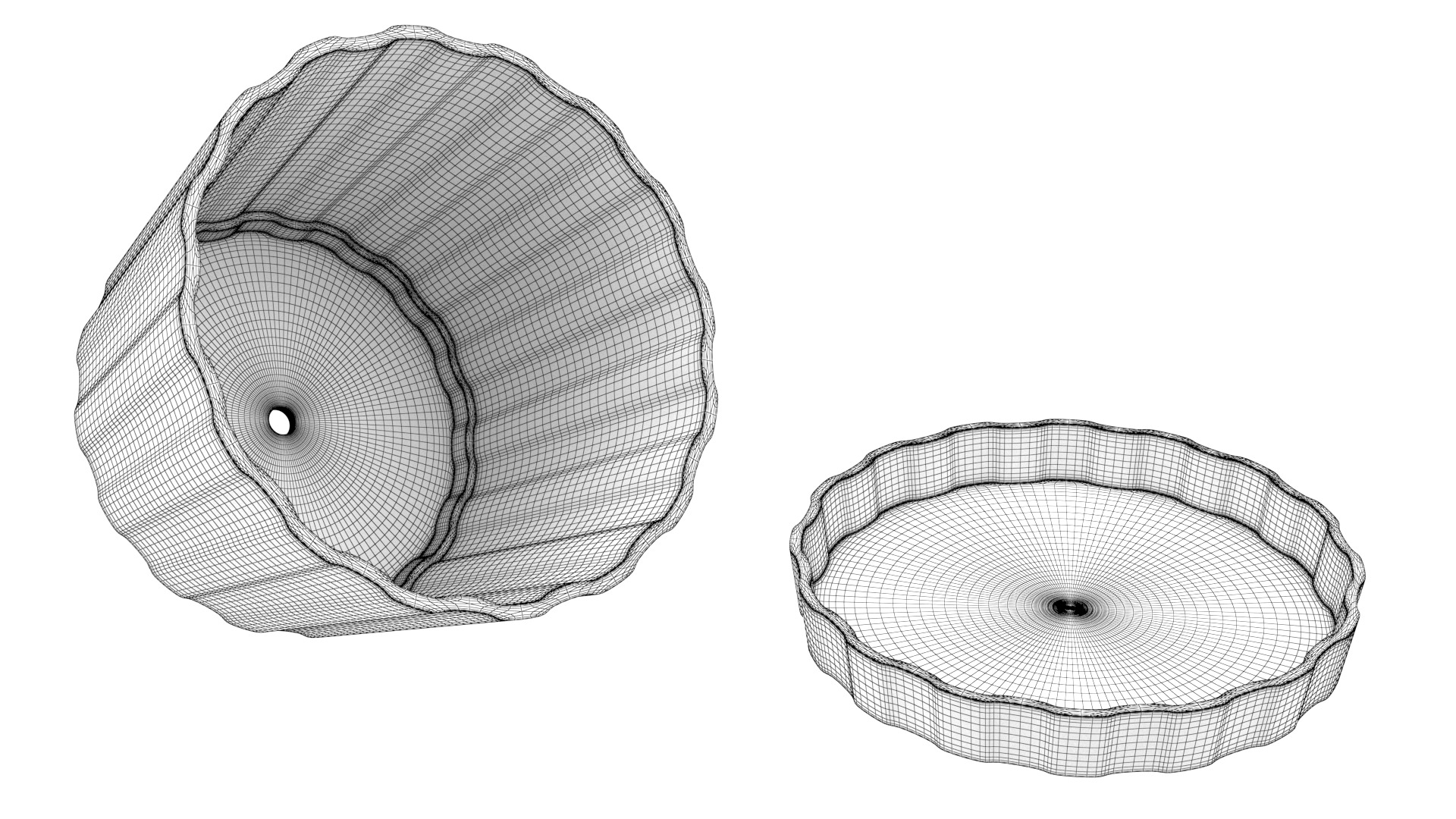 Flower pot 15 3D model_14