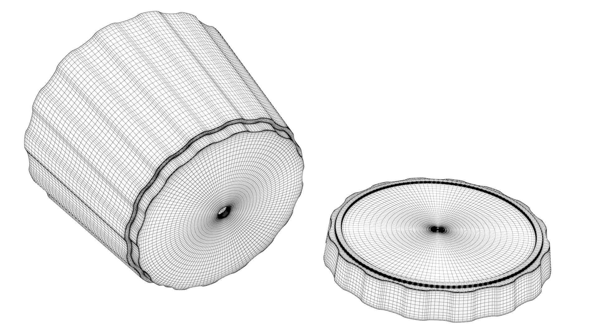 Flower pot 15 3D model_16