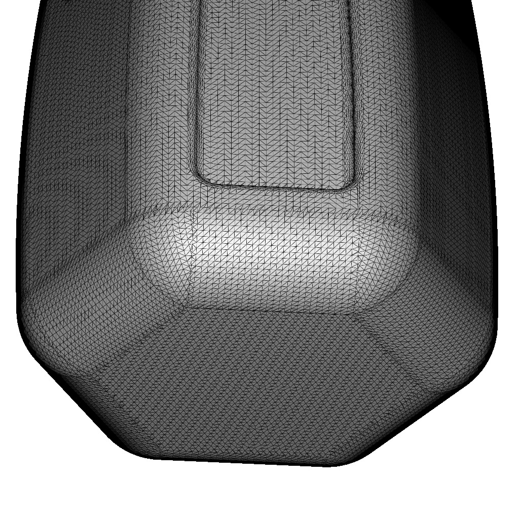 Exquisite Detergent Bottle 3D print model_7