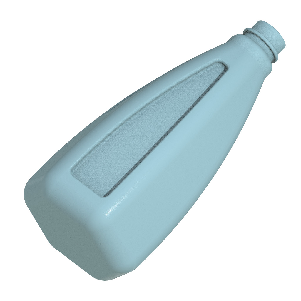 Exquisite Detergent Bottle 3D print model_3