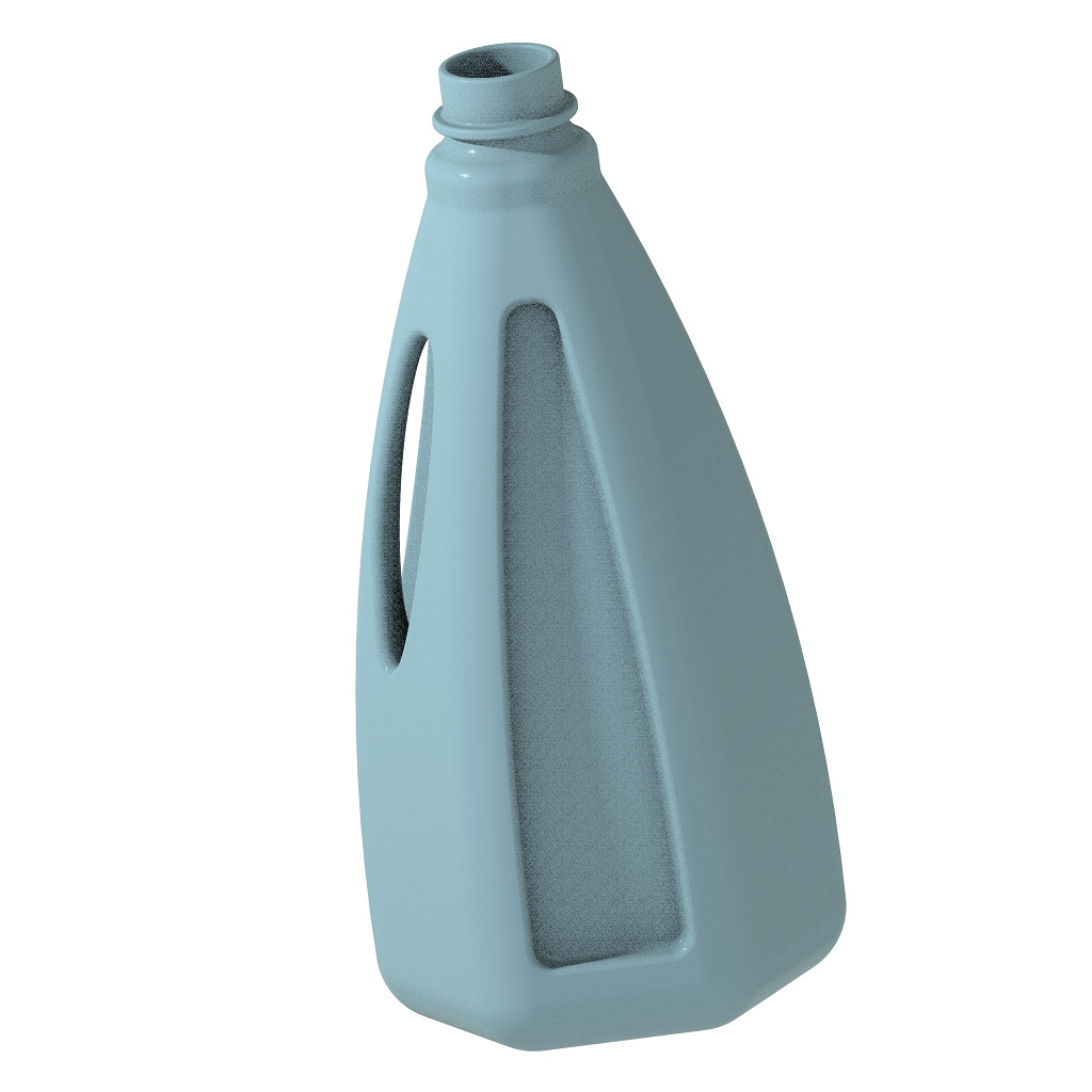 Exquisite Detergent Bottle 3D print model_1