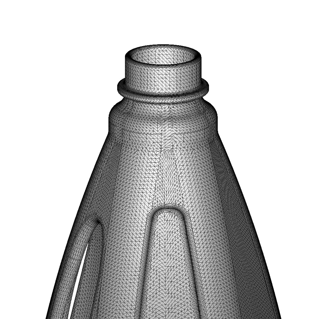 Exquisite Detergent Bottle 3D print model_6