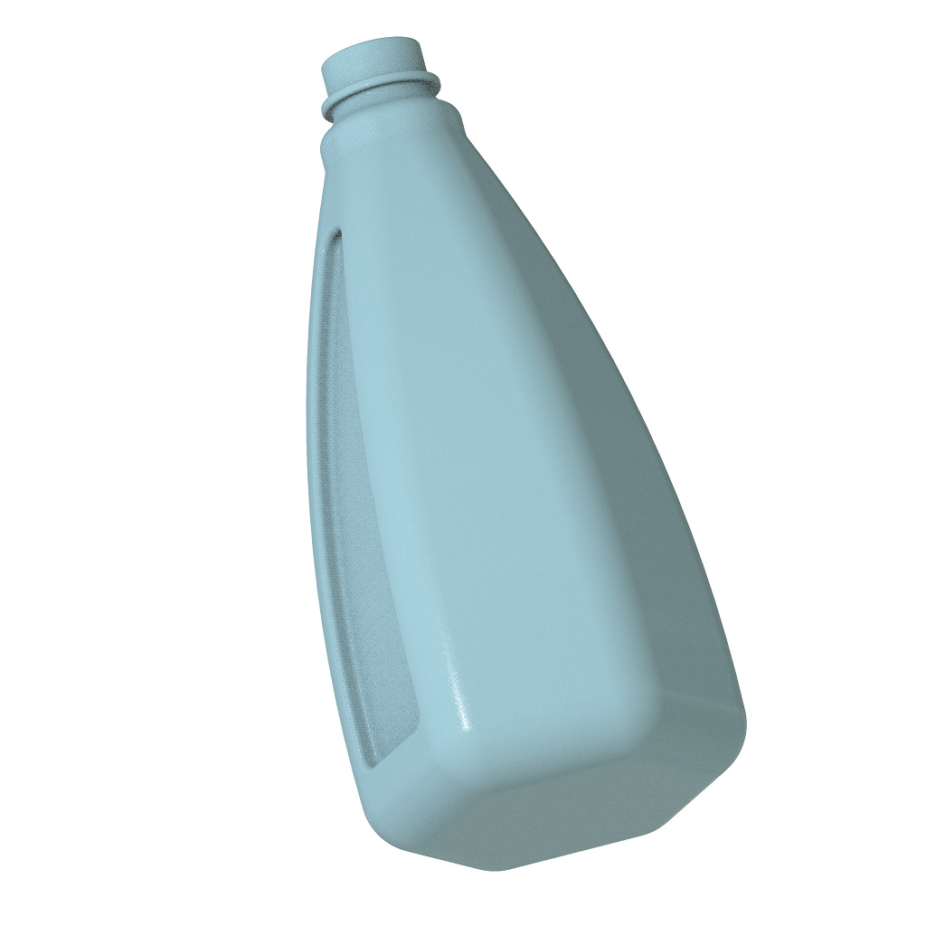 Exquisite Detergent Bottle 3D print model_2