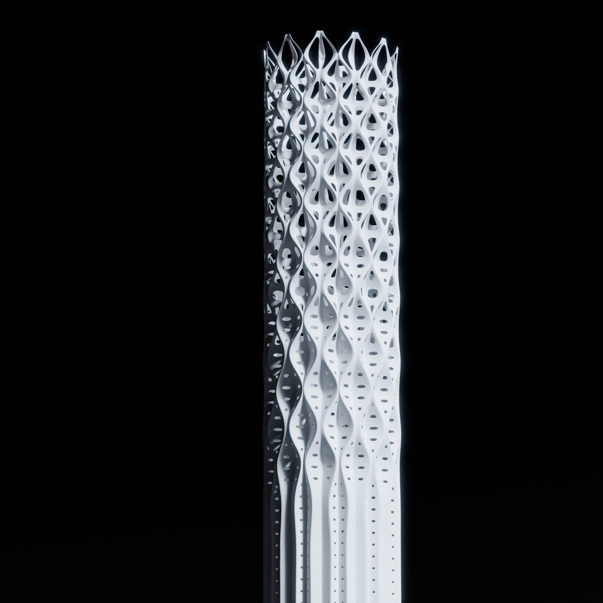 The Tower of light - Manchester - England 3D model_1