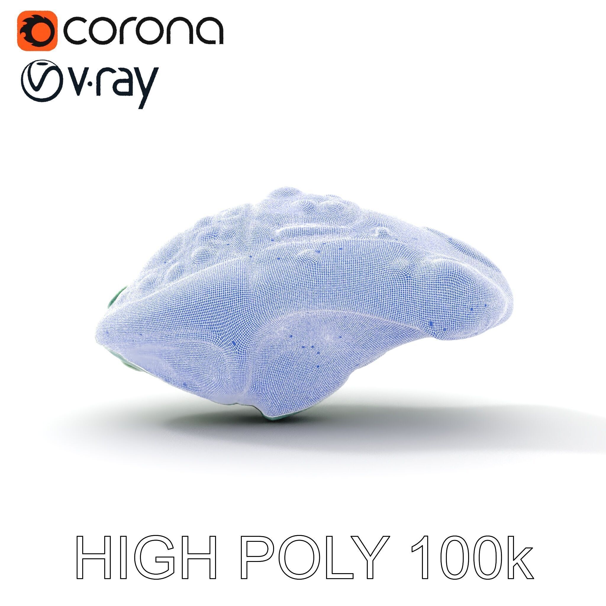 Futuristic Biomechanical Device Model Pack Low-poly 3D model_11